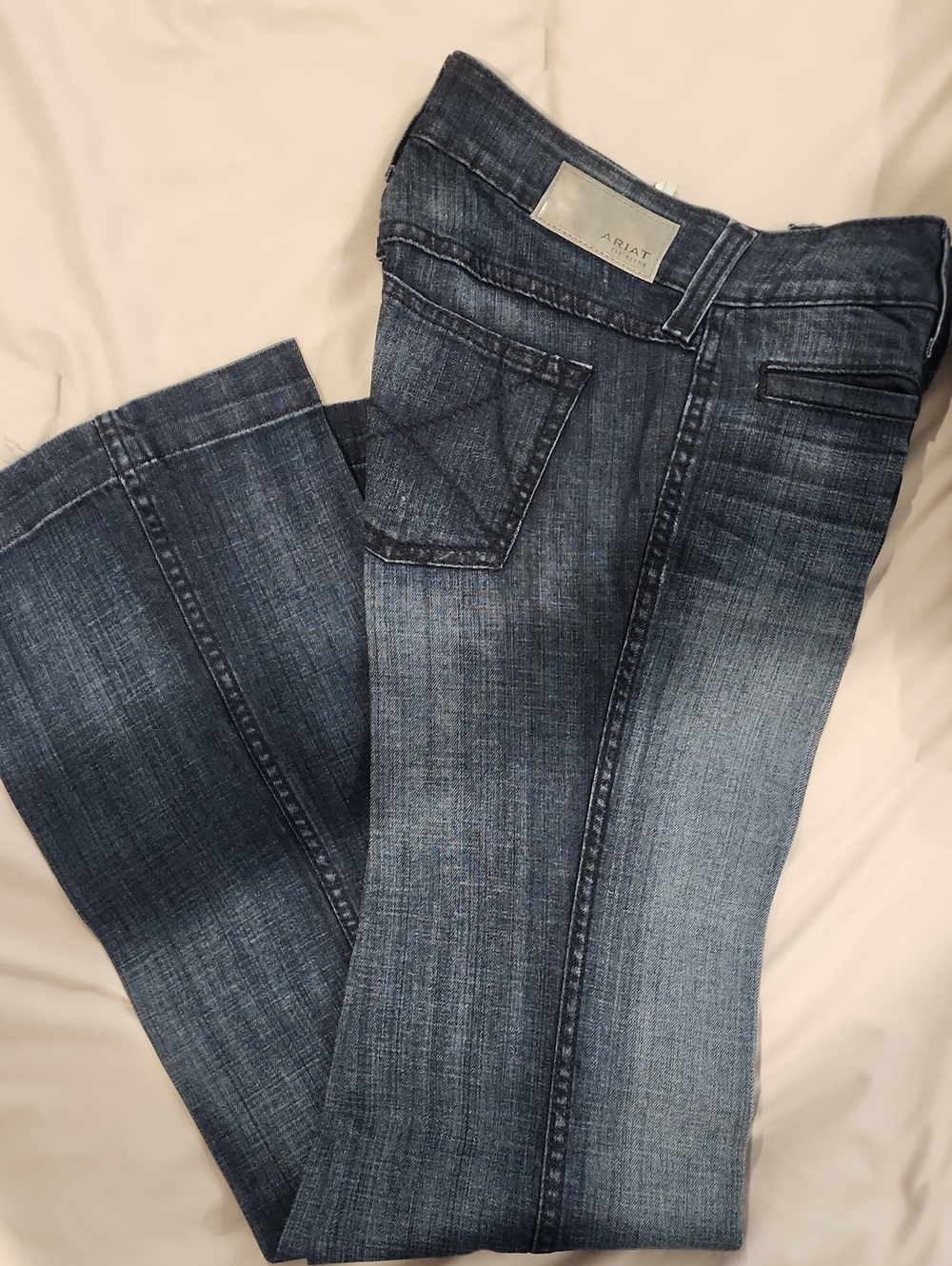 Ariat Women's Faded Indigo Trouser Jeans